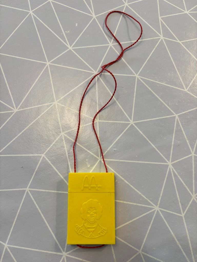 Vintage McDonalds verzamelobject 1986 Duitsland, Ophalen of Verzenden, Zo goed als nieuw, Gebruiksvoorwerp
