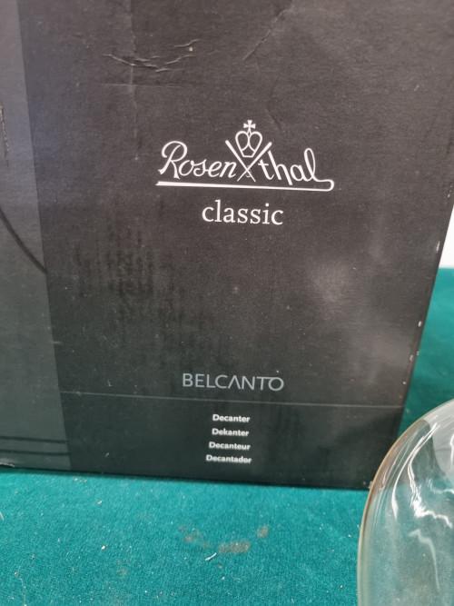 -	Decanteur rosenthal classic, Verzamelen, Ophalen of Verzenden