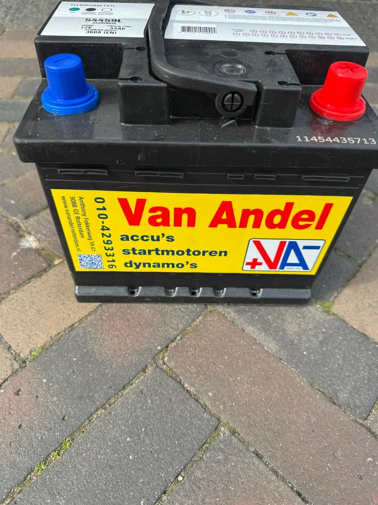12 volt accu 44 Ah 360A, Ophalen, Nieuw, Universele onderdelen