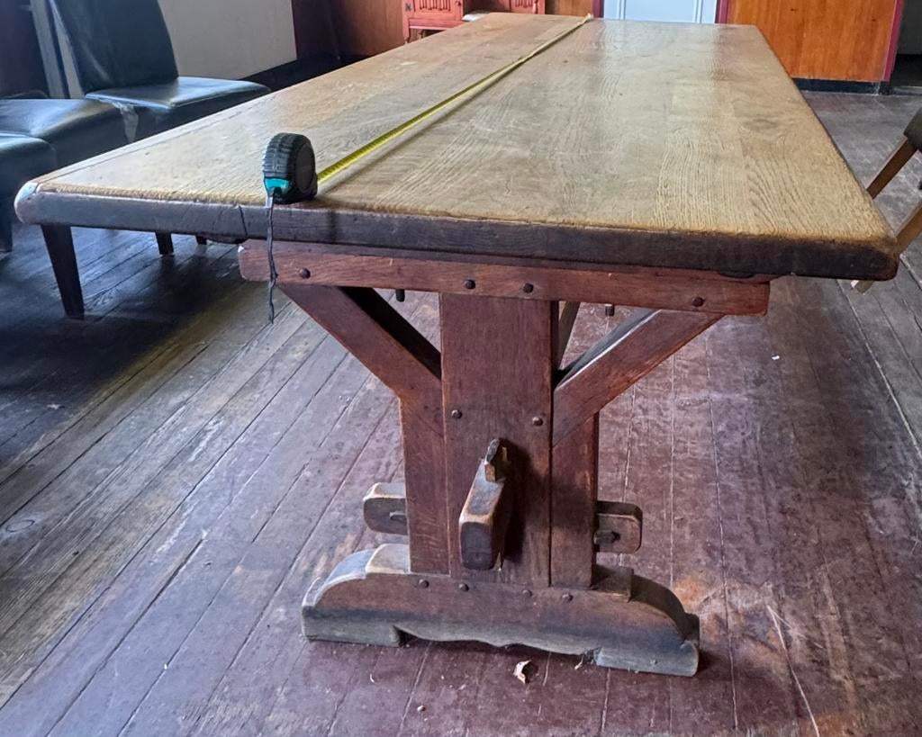 Tafel 210x 83, Huis en Inrichting, Tafels | Eettafels, Ophalen, Gebruikt, 200 cm of meer, 50 tot 100 cm