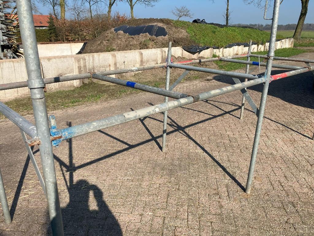 steiger, Ophalen of Verzenden, Gebruikt, Gevelsteiger, 5 meter of hoger