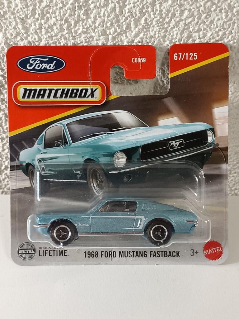 Matchbox 1968 Ford Mustang Fastback, Ophalen of Verzenden