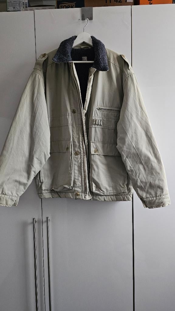 Mooie Outdoor Herenjas🧥Mt XL🧥In mooie staat, Ophalen, Zo goed als nieuw, Maat 56/58 (XL), Beige