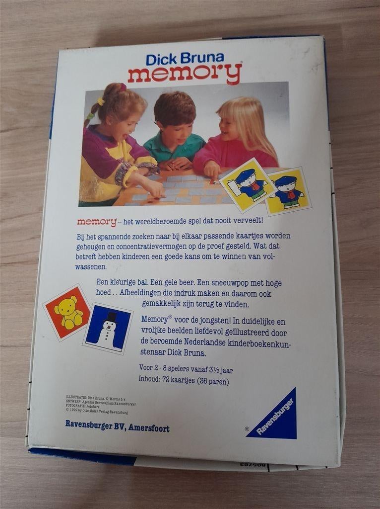 Dick bruna Memory - s1404, Verzenden, Zo goed als nieuw