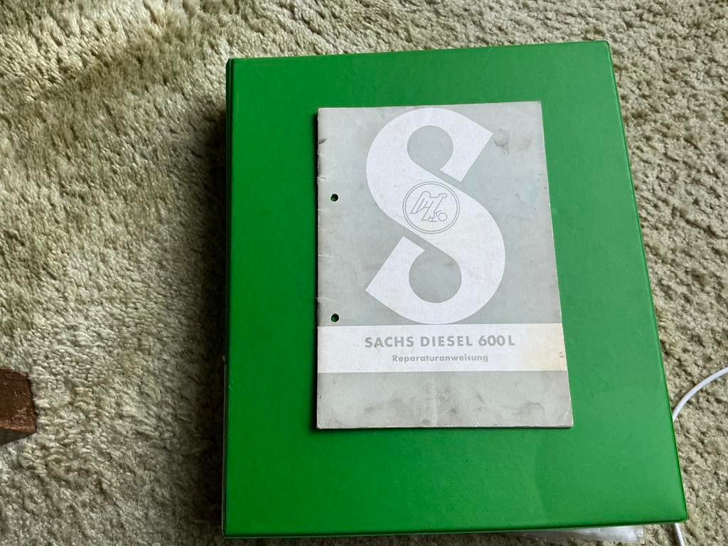 Boekje Sachs diesel 600L, Ophalen