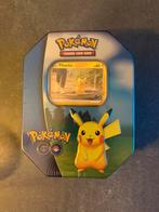 Pikachu Pokémon Go mini tin, Ophalen of Verzenden, Zo goed als nieuw, Overige typen