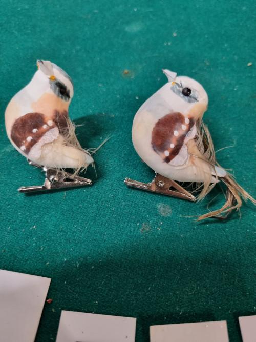 Kerst vogels 2 stuks [a522], Ophalen of Verzenden, 'T Olde Gre-j, Info@toldegrej.nl, Endepoelstraat 20f Didam