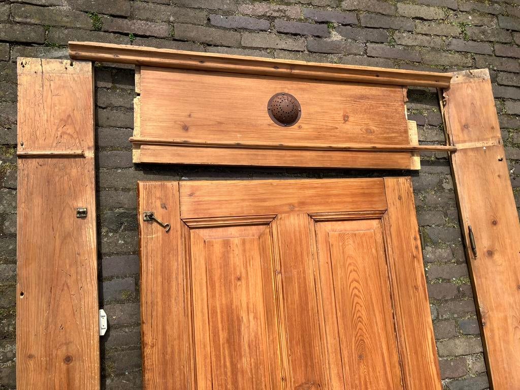 GRATIS Spekkast broodkast servieskast linnenkast onderdelen, Ophalen, 100 tot 150 cm, Grenenhout, 50 tot 75 cm