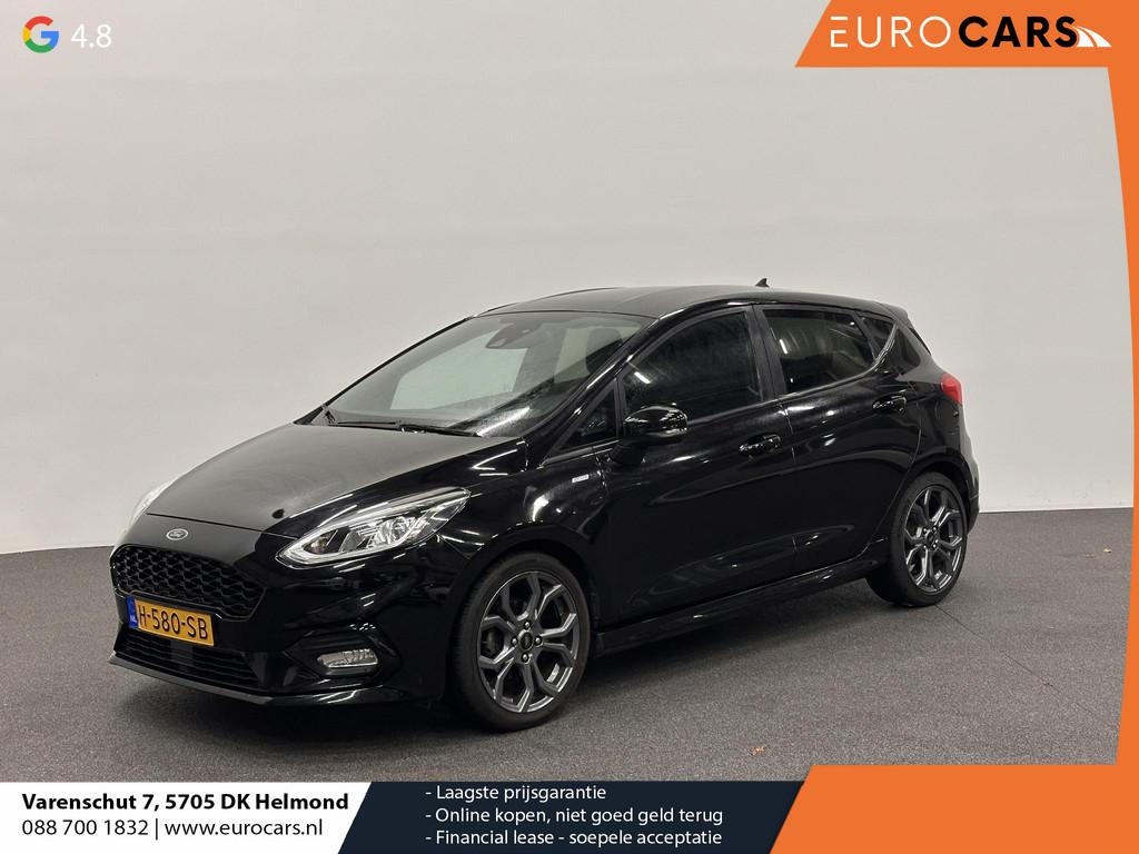 Ford Fiesta 1.0 EcoBoost ST-Line 125PK 6V Navigatie Full LED, 94 pk, Stof, Gebruikt, 580 kg