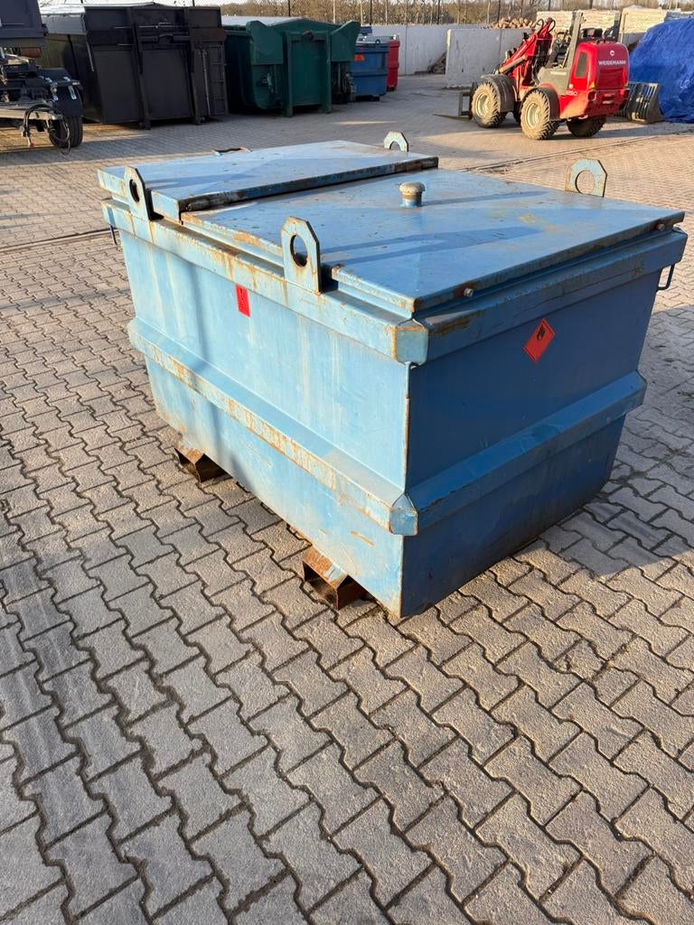 Dieseltank 995 liter, Ophalen