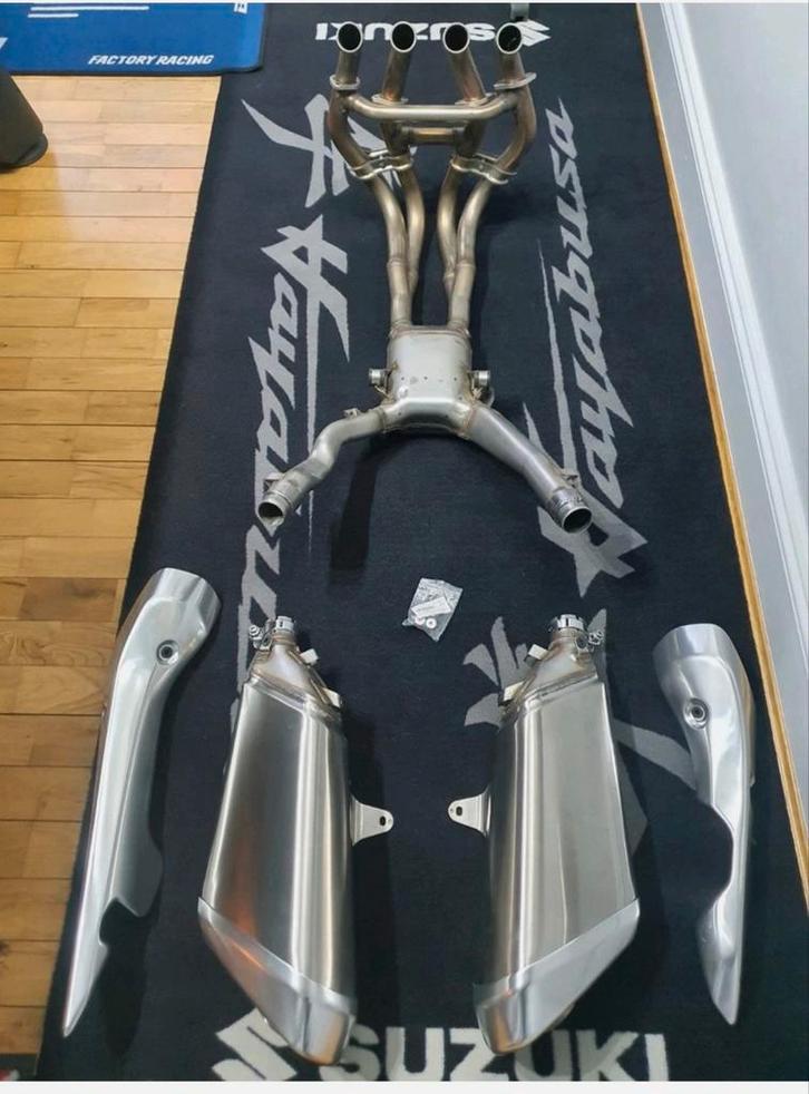 Hayabusa Gen3 GSXR 1300 2021-2025 standaard uitlaat systeem, Motoren, Onderdelen | Suzuki, Gebruikt, Ophalen