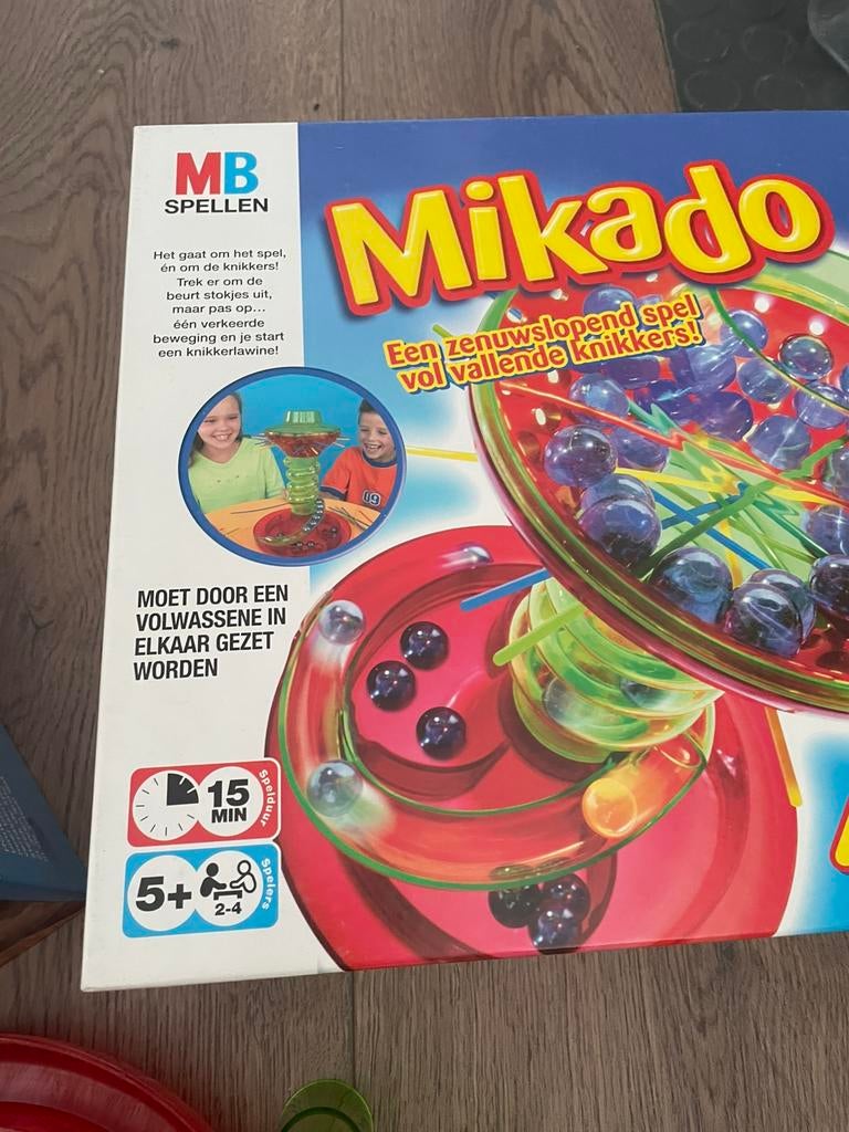 Mikado spel, Ophalen, Zo goed als nieuw