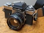 Minolta X-700 + XE-5 + 5 Objectieven – Topstaat, Ophalen of Verzenden, Gebruikt, Spiegelreflex, Minolta