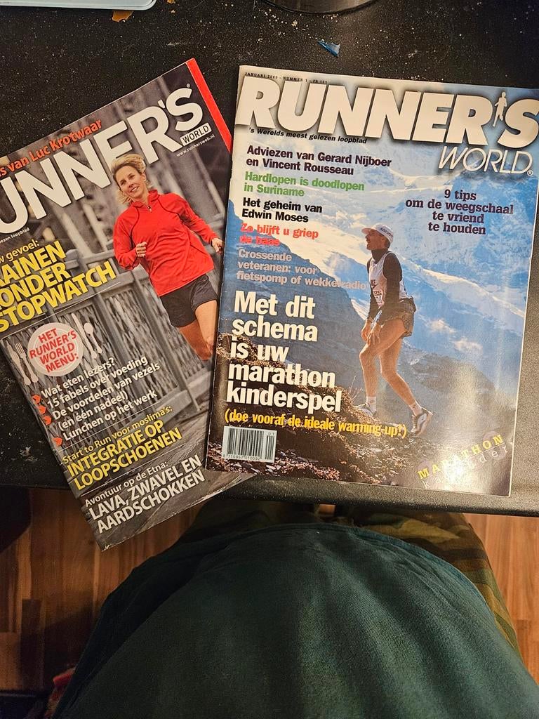 2x Runner's World tijdschriften - Sport en Vrije tijd, Boeken, Ophalen of Verzenden, Gelezen, Sport en Vrije tijd