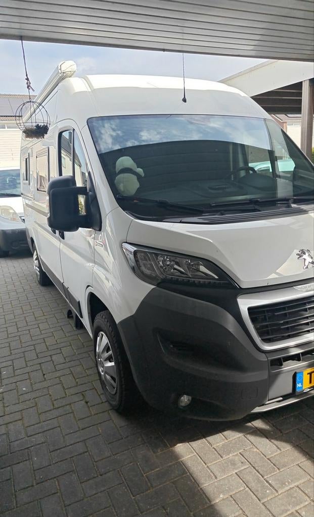 Peugeot Boxer zelfbouwcamper - Compact en compleet, Overige merken, Chemisch toilet, Buscamper of Camperbus, Airbags