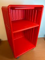 IKEA RÅSKOG Roltafel / Bijzettafel Rood - Vintage Design, Gebruikt, Ophalen of Verzenden, ., Ikea