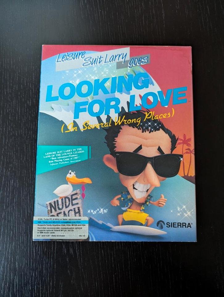 Leisure Suit Larry Goes Looking for Love. big box pc game, Spelcomputers en Games, Games | Pc, Gebruikt, Avontuur en Actie, 1 speler