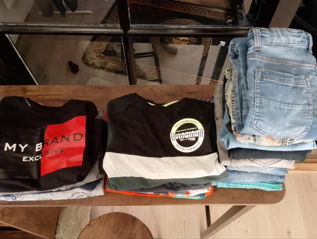 Jongenskleding pakket maat 122/128, Kinderen en Baby's, Kinderkleding | Maat 122, Ophalen of Verzenden, Gebruikt, Jongen