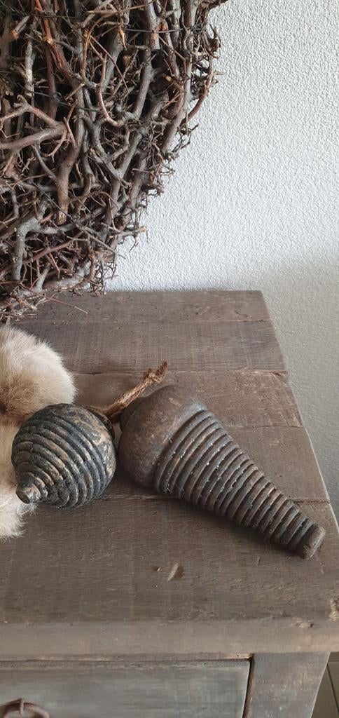 Houten klossen set, prachtig oud, Hout, Ophalen of Verzenden, Landelijk, Gebruikt