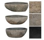 NIEUW | Wasbak wastafel waskom riviersteen ovaal! GRTS BEZOR, Verzenden, Nieuw