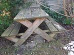 Kinderpicknicktafel - Opknapper, Gebruikt, Rechthoekig, Hout, Ophalen