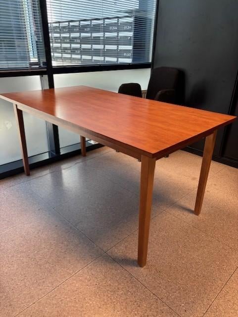 Eettafel hout, Ophalen, 50 tot 100 cm, Zo goed als nieuw, 150 tot 200 cm