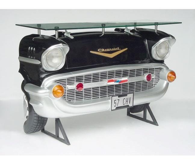 Bar Chevy – Autobar Breedte 183 cm Verlichting, Huis en Inrichting, Barren, Nieuw, Ophalen