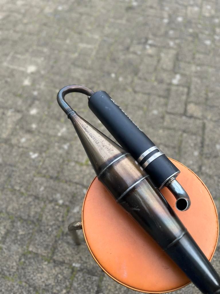 Technigas uitlaat tomos, Ophalen of Verzenden, Zo goed als nieuw