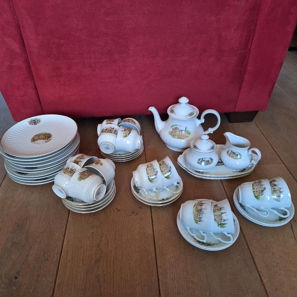 Kastelen servies, Ophalen