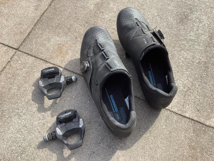 Shimano RC3 Wielrenschoenen - Maat 45, Sport en Fitness, Wielrennen, Gebruikt, Kleding, Ophalen
