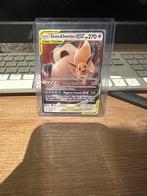 Pokémon Kaart: Eevee & Snorlax GX Tag Team (270 HP), Ophalen of Verzenden, Zo goed als nieuw, Losse kaart