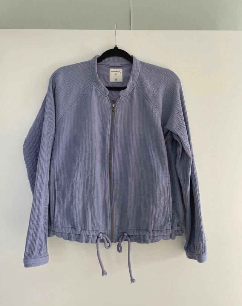 Sandwich zomerjasje maat 36, Kleding | Dames, Ophalen of Verzenden, Zo goed als nieuw, Maat 36 (S), Blauw