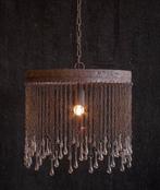 Hoffz lamp: kroonluchter ‘Shanti’, Ophalen, Gebruikt, Metaal