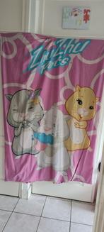 Roze Zhu zhu pets hamsters dekbedovertrek dubbelzijdig. stof, Ophalen, Zo goed als nieuw