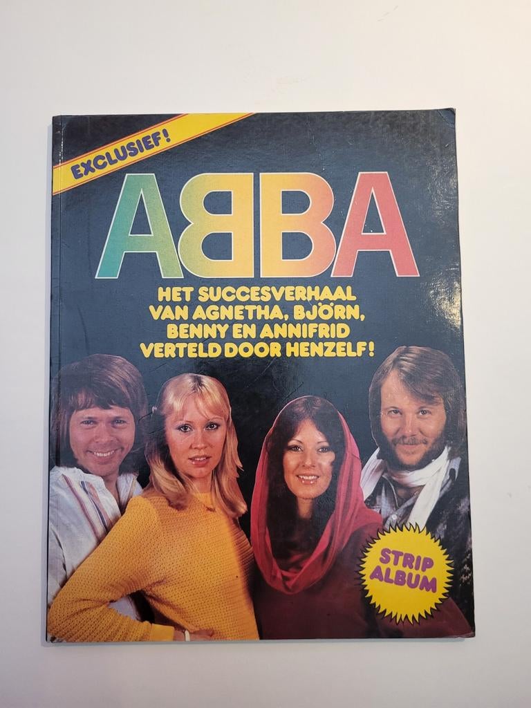 ABBA - Stripalbum, Boeken, Stripboeken, Gelezen, Verzenden, Eén stripboek, ABBA
