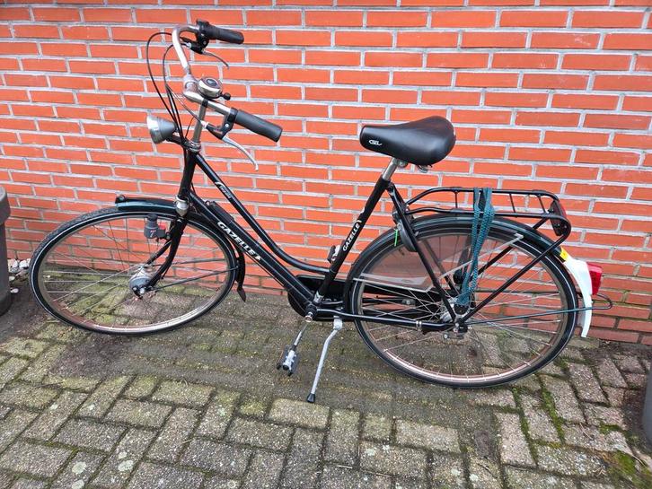 Gazelle damesfiets 28 inch, Fietsen en Brommers, Fietsen | Dames | Damesfietsen, Gebruikt, Gazelle, Versnellingen, 56 cm of meer