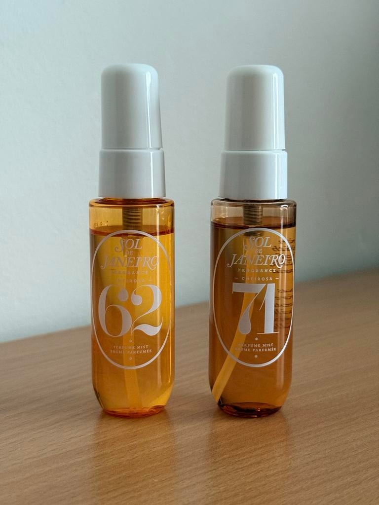 Sol de Janeiro parfum mist 2x30ml (62 en 71), Ophalen of Verzenden, Zo goed als nieuw