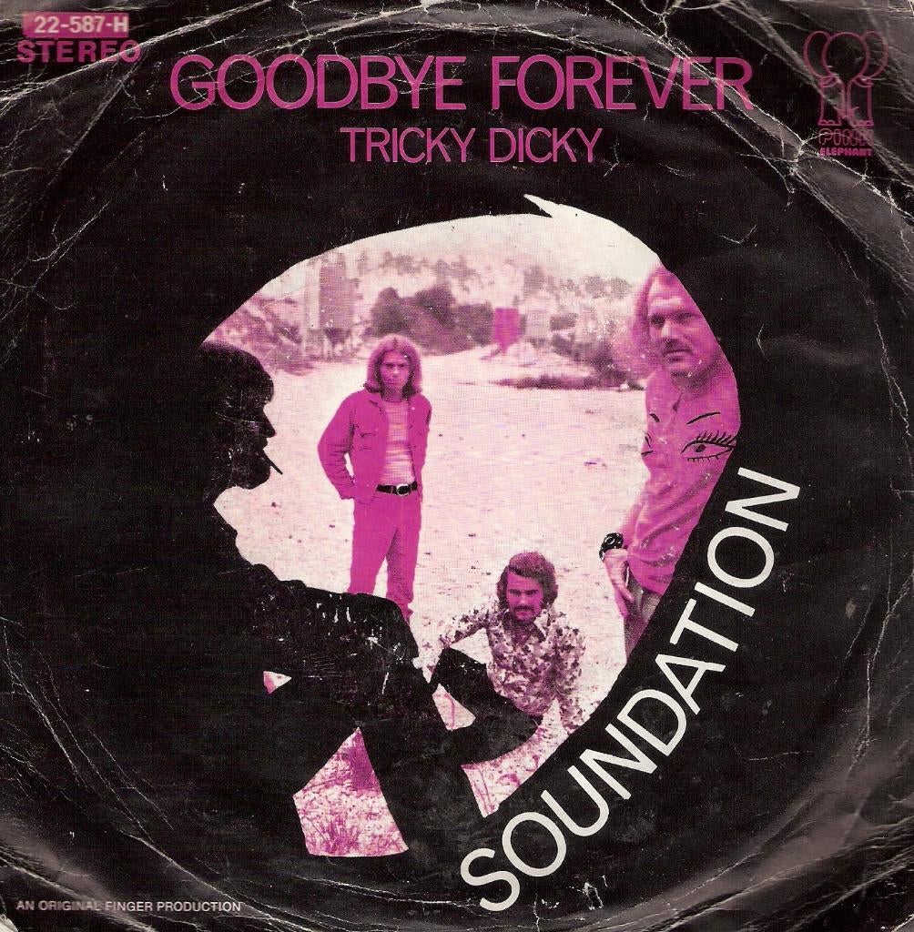 Soundation- Goodbye Forever- Tricky Dicky- 1971 glamrock, Ophalen, Gebruikt, Pop