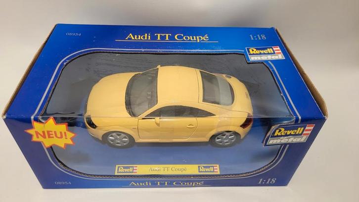 Revell Audi TT Coupé 1:18 Modelauto - Nieuw in Doos, Hobby en Vrije tijd, Modelauto's | 1:18, Ophalen of Verzenden