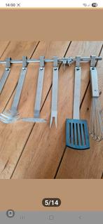 Zack RVS Lepelrek met Keukengerei - Complete Set, Zilver, Ophalen of Verzenden, Metaal, Overige merken