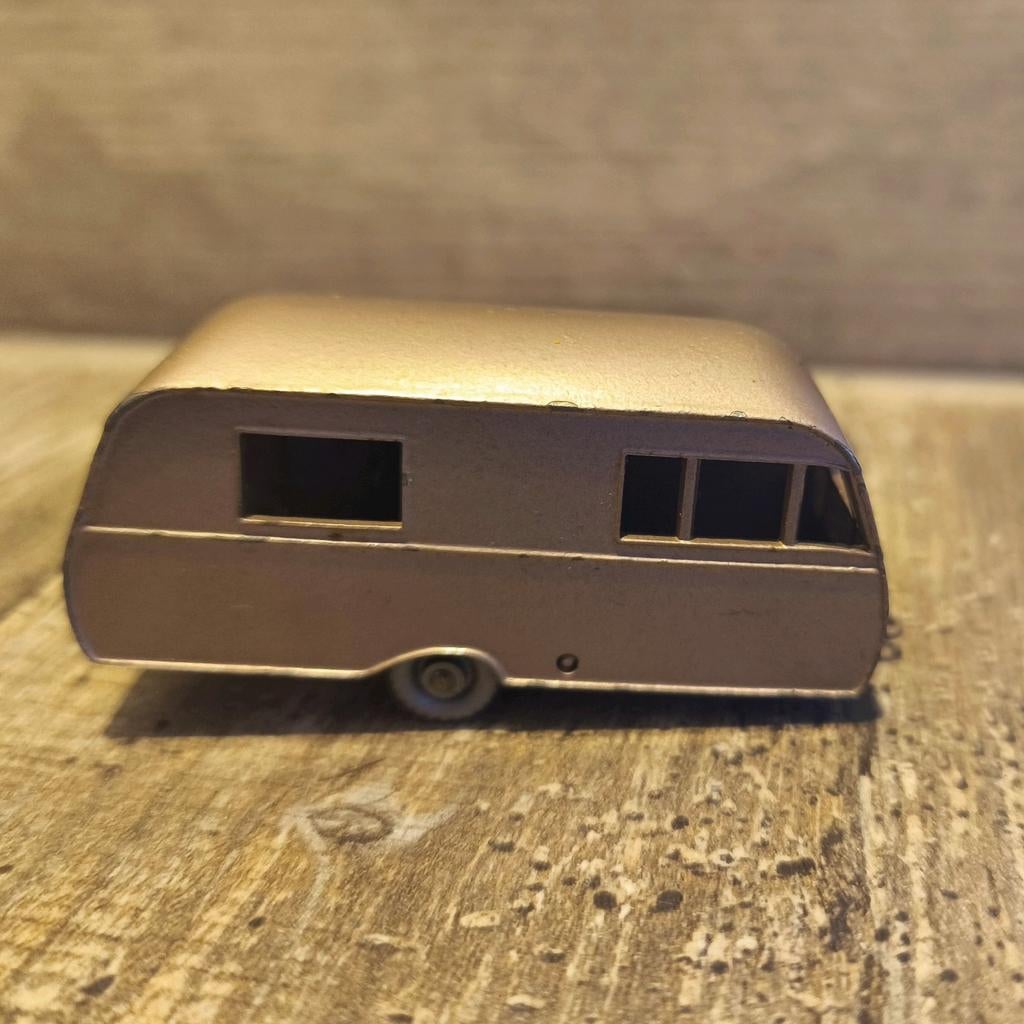 Lesney Moko Matchbox 23c Bluebird Dauphine Caravan, Ophalen of Verzenden, Gebruikt, Lesney