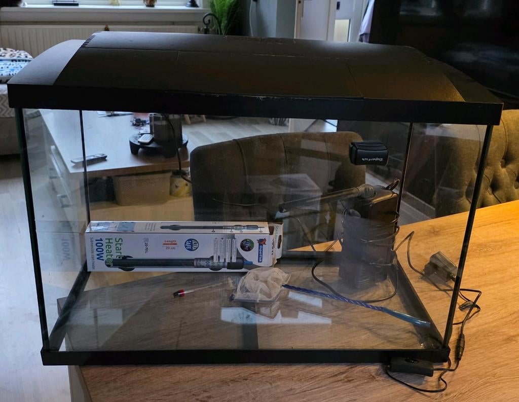 Aqaurium tropical kit met extra s, Ophalen, Leeg aquarium