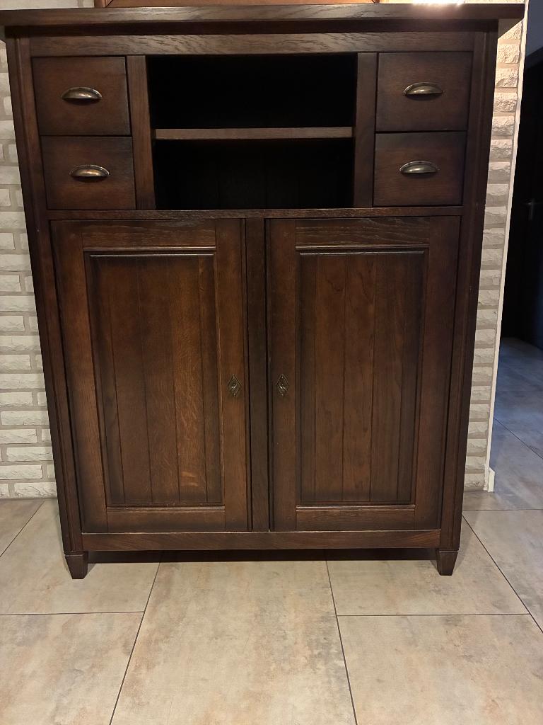 Kommode voor woon-, of slaapkamer, Ophalen, Gebruikt, 25 tot 50 cm, Overige houtsoorten