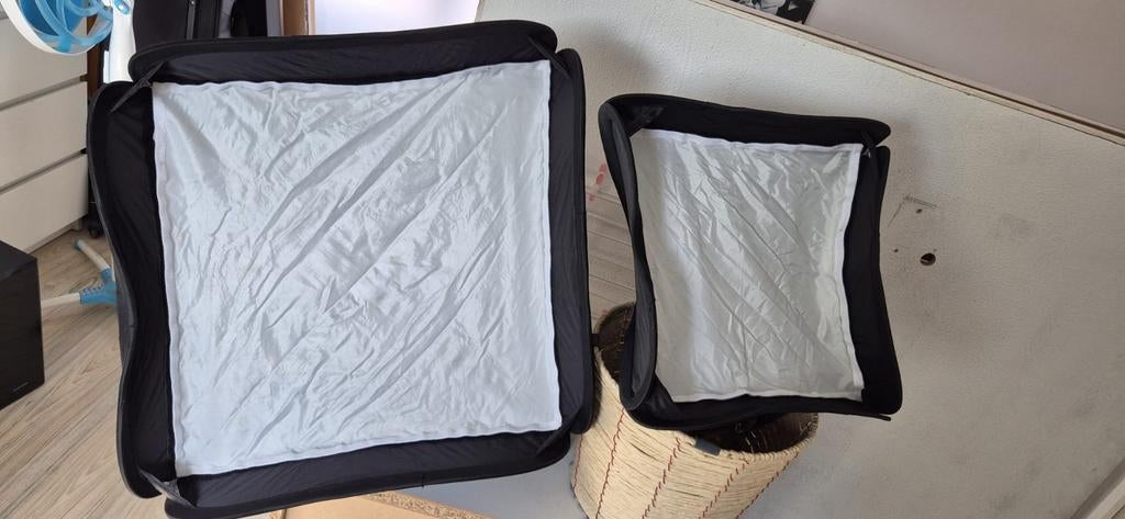 Godox bracket + softbox set – 2 stuks – zo goed als nieuw, Ophalen, Zo goed als nieuw, Overige typen