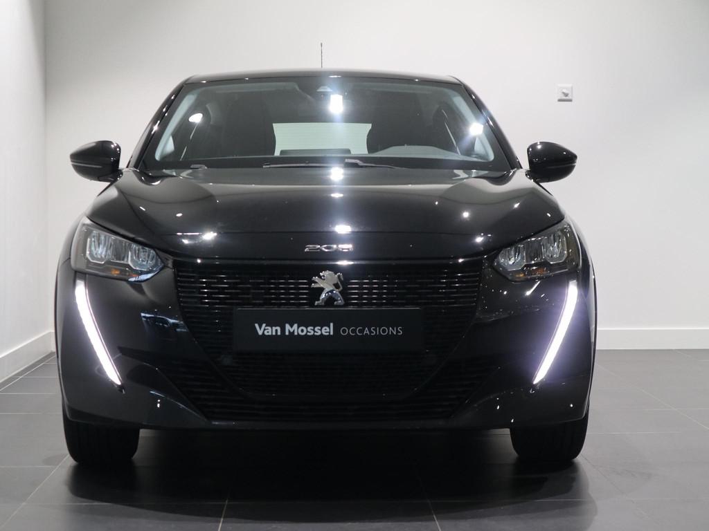 Peugeot e-208 EV Active Pack 50 kWh ANDROID AUTO/ APPLE CARP, Auto's, 12 maanden, Zwart, Origineel Nederlands, 315 min