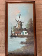 Schilderij kunstwerk w.kamphuis molen, Ophalen