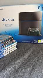 PS4 1TB Ultimate Player Bundel met TV, Games & Headsets, Ophalen, 1 TB, Met 1 controller, Original