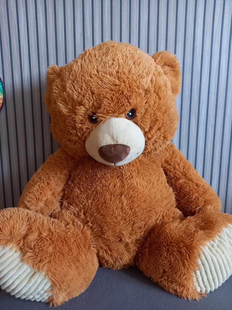 Mooie grote hele zachte beer / knuffelbeer, Ophalen of Verzenden, Gebruikt