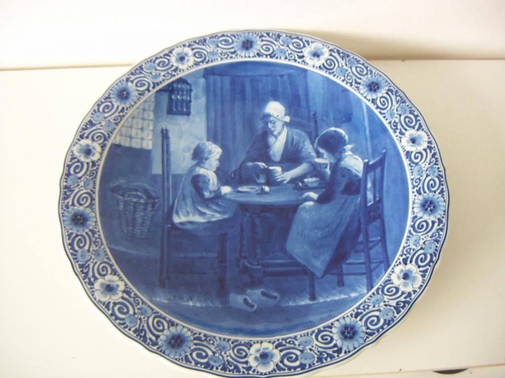 Porceleyne Fles keramiek schaal jr1975. Delfts Blauw n. Artz, Ophalen of Verzenden