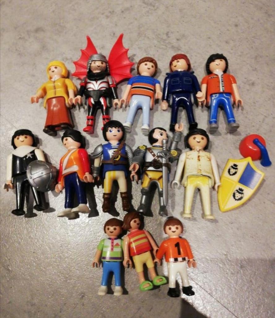 Collectie playmobil poppetjes, coaching /familie opstelling, Kinderen en Baby's, Speelgoed | Playmobil, Ophalen of Verzenden, Zo goed als nieuw